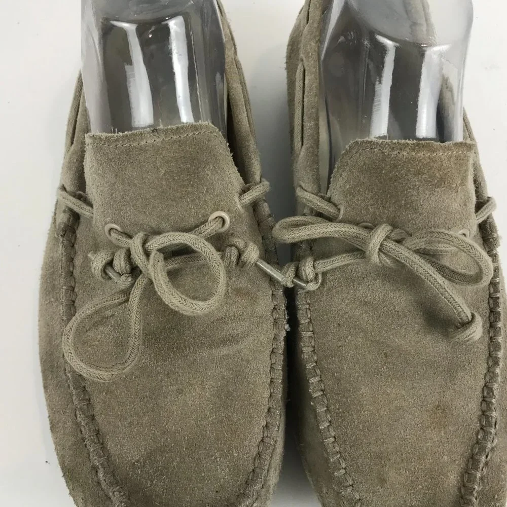 Cole Haan tan suede leather driving moccasins US 9M